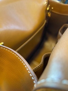 sac en cuir sur commande - yvon morin